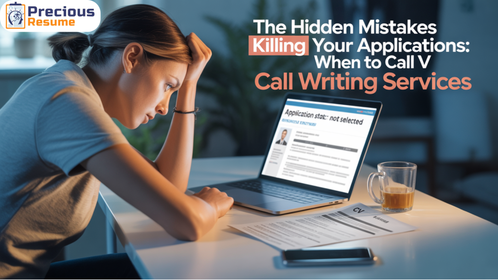 The Hidden Mistakes Killing Your Job Applications When to Call CV Writing Services