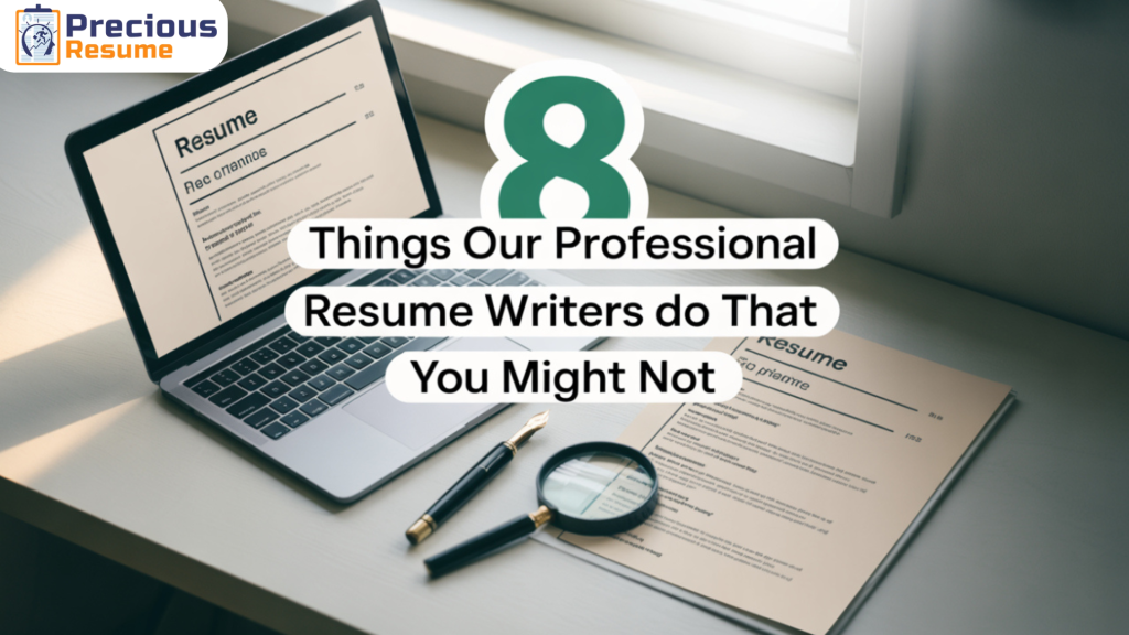 8 Things Our Professional Resume Writers Do That You Might Not