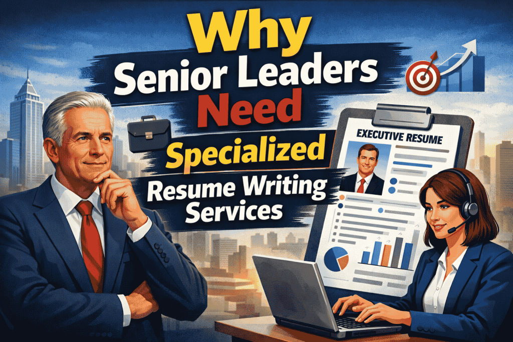 Why Senior Leaders Need Specialized Resume Writing Services