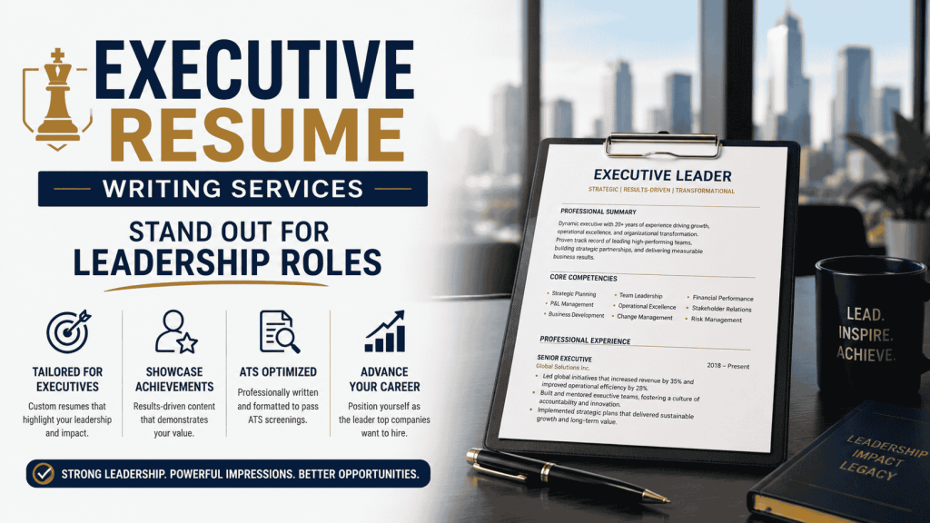 Executive Resume Writing Services Stand Out for Leadership Roles