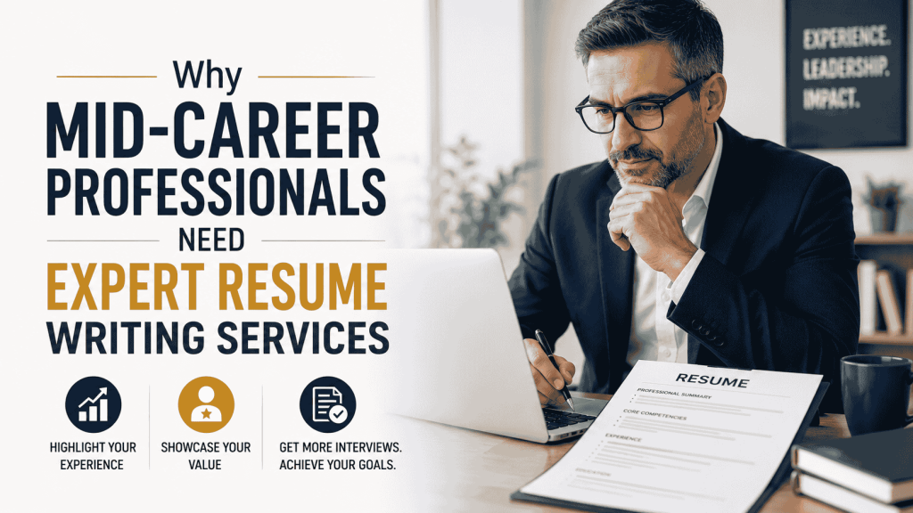 Why Mid-Career Professionals Need Expert Resume Writing Services