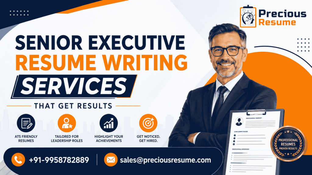 Senior Executive Resume Writing Services That Get Results